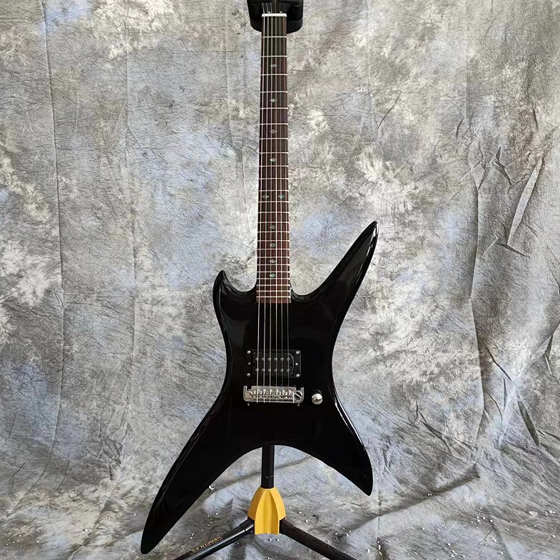 Black Electric Guitar Stealth Chuck Schuldiner H Pickups Rosewood