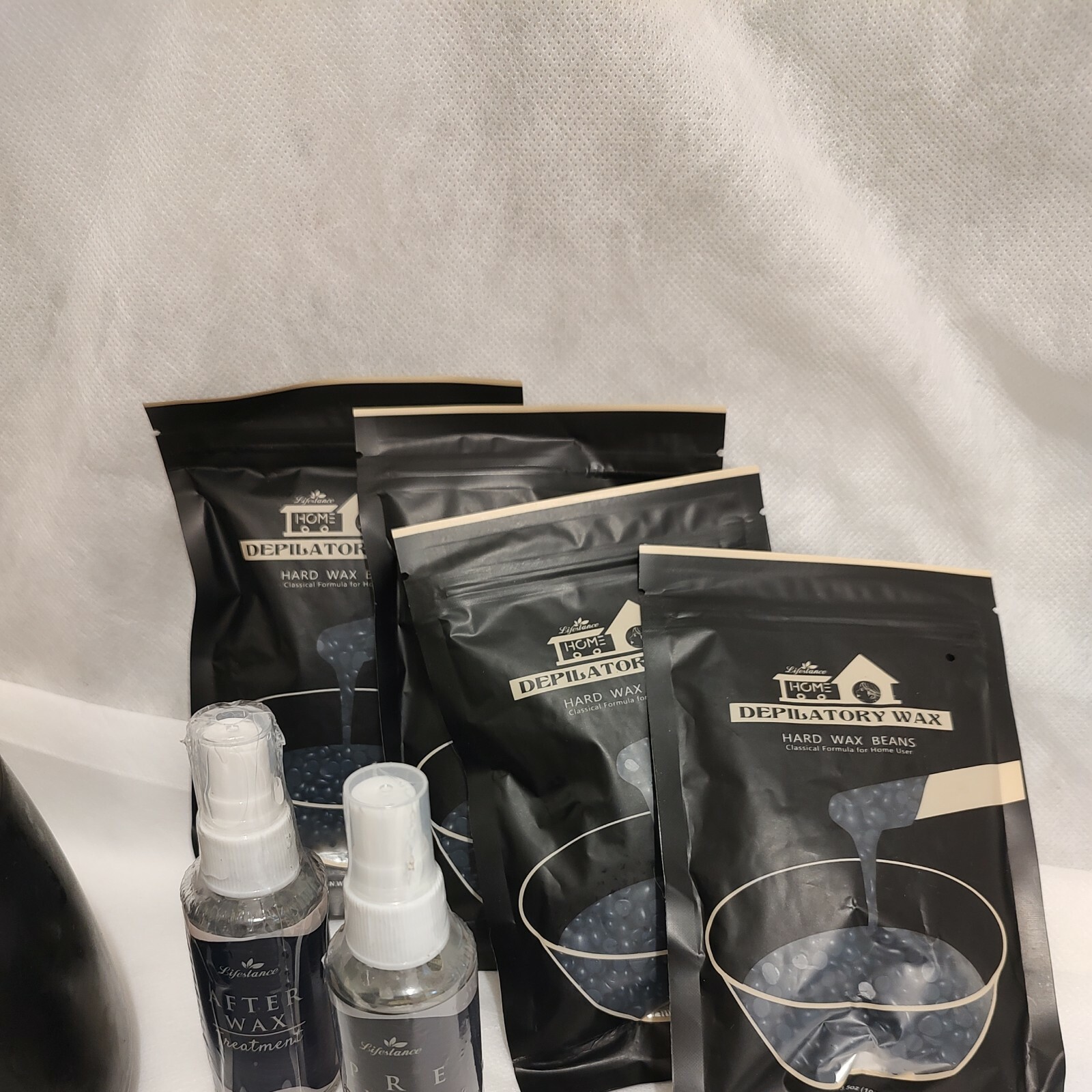 Lifestance Wax Warmer Kit Hair Removal with Hard Wax Beans / Wax