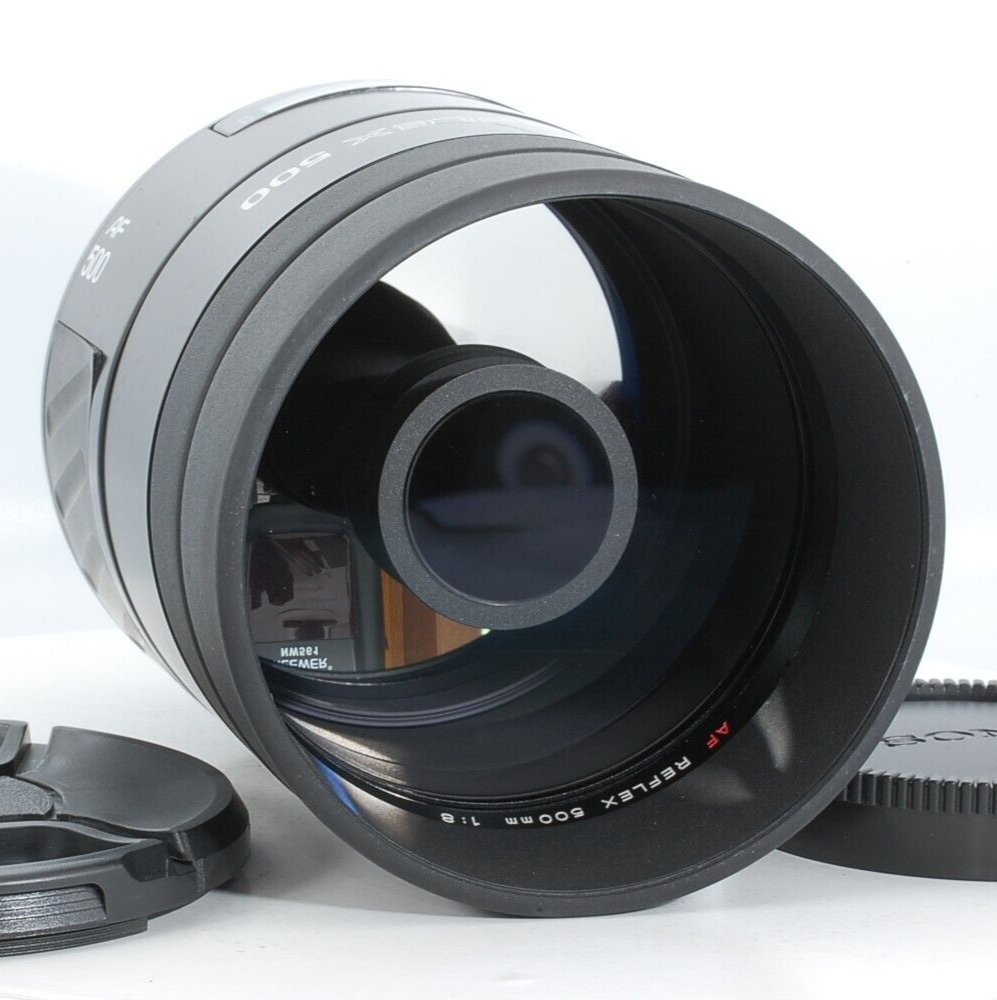 MINOLTA AF REFLEX 500 F8 Aマウント MINOLTA AF REFLEX 500mm F8 αA