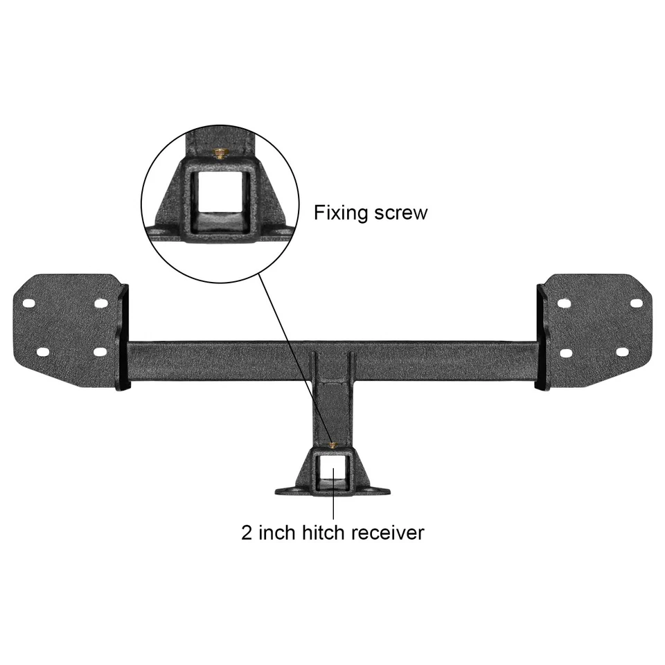 Trailer Hitch Receiver With Hitch Receiver 1 1/4'' For 2010-2019 Subaru Outback - Image 4 of 4