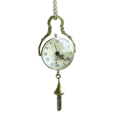 Catena Per Orologio Da Tasca Retrò - Design Elegante In Bronzo Con Pendente Decorativo - Foto 7
