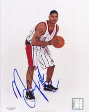 MAURICE TAYLOR Signed 8x10 Glossy Color Photo ALA F11107 & NBA