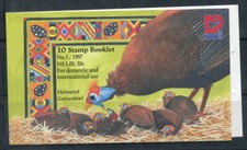 Namibia 1997 Mi. 854-58 stamp booklet 100% mint guinea fowl with helmet, 50 C, 1.