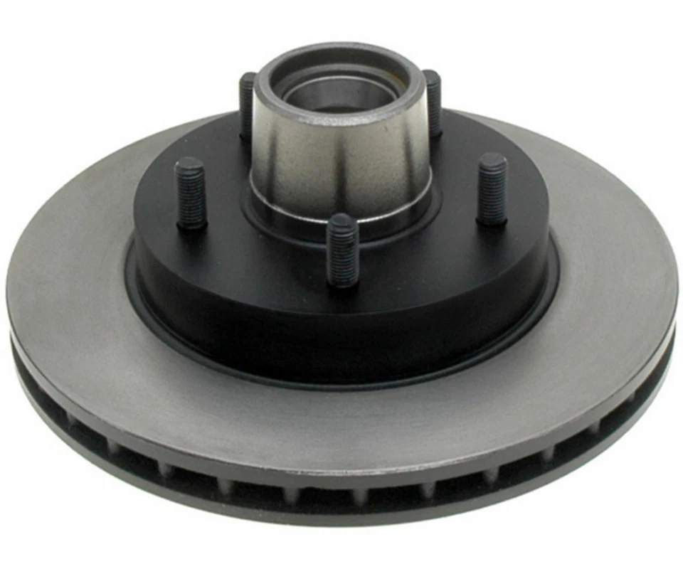 Rotor de freno de disco y buje delantero Raybestos 1983 para Chevrolet El Camino 1982-1987 Foto 2 de 3