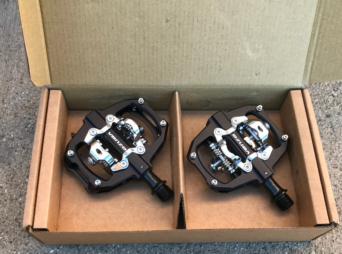 Venzo Mountain Bike Pedals Shimano SPD Comaptible eBay