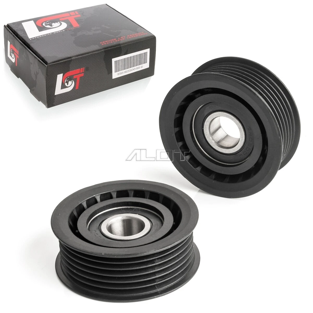 Idler online pulley tensioner