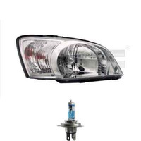 Scheinwerfer Frontscheinwerfer Links H4 FüR Hyundai Getz TB Inkl. Osram Lampen