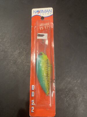 Norman Lures DD22 182BLL Chart Blue Black LL