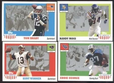 2003 TOPPS ALL-AMERICAN FOOTBALL - YOU PICK NUMBERS #1 - #150