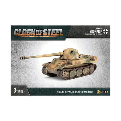 Clash of Steel: German - Skorpion Tank-Hunter Platoon Gale Force 9 GF9CSG10