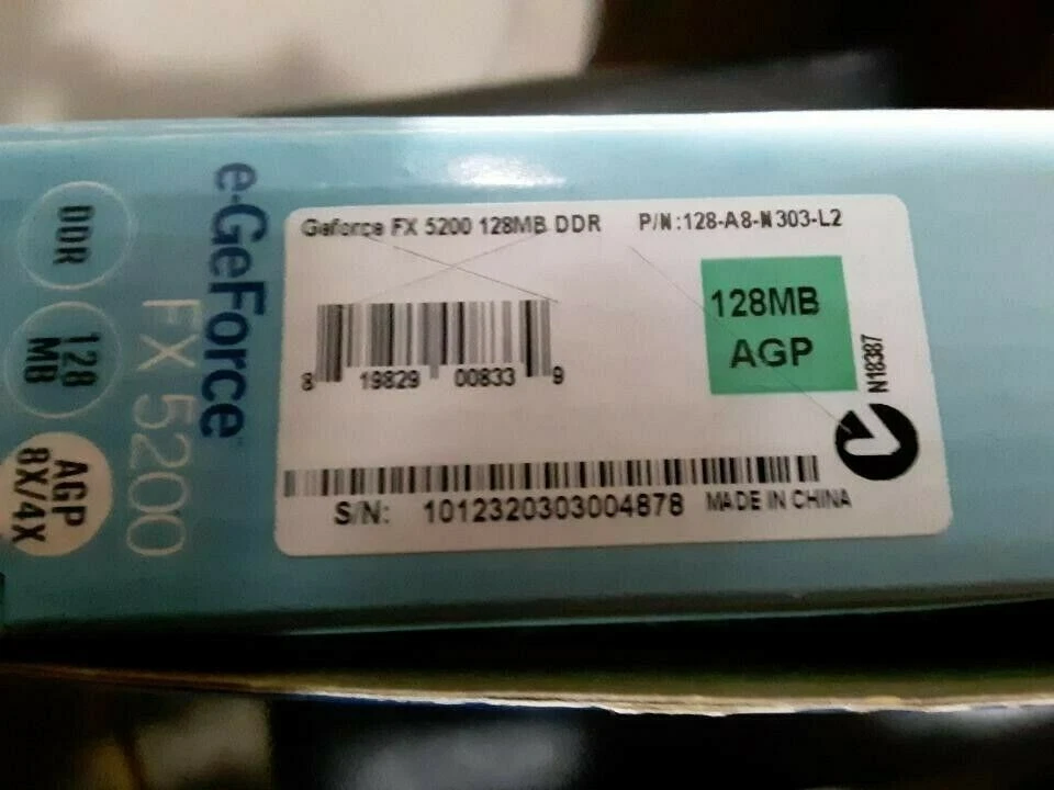 e-GeForce FX 5200 gaming, imaging, 3 D, video entertainment, Cinemantic Graphics - Image 3 of 3