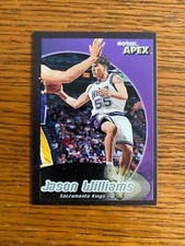 1999-00 Skybox Apex Basketball Jason Williams #48 🏀 Sacramento Kings