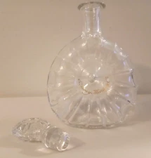 Baccarat Crystal Decanter E Remy Martin & Co Cognac Shell Design -France