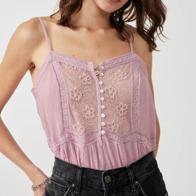 NWT Free People Still the One Lace Bodysuit - Le Fluer