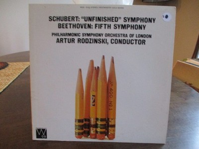 Schubert/Beethoven ''Unfinished'' Sym./5th Sym. Westminster LP VG+ Vinyl $4.95
