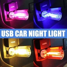 Retro Car Lamps Retro-Inspired Interior Mood Lamps Mini USB Night Light Bulb