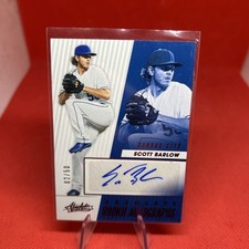 2019 Panini Chronicles Absolute Rookie Autographs #ARA-SB Scott Barlow Auto /50