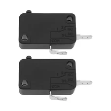 2Pcs Micro Switch 16A 250VAC/125VAC Momentary Micro Switch for Air Fryer Micr