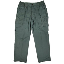 Propper Tactical Cargo Pants Mens 34x30 Green Utility Work Ripstop Poly Cotton