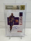 Kobe Bryant 2017-18 Panini Encased Perfect 10 Red Ruby SSP /25 BGS 9.5 Auto 10