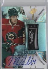 2016-17 SPx Rookies Black Tag 5/5 Mike Reilly #R-MR Patch Auto Tag 1u0
