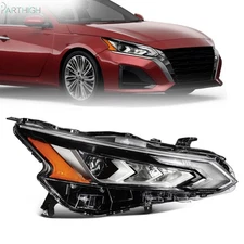 For Nissan For Altima 2019-2022 Full LED DRL Headlight w/Projector Passenger