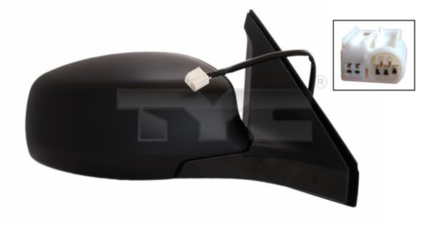 TYC AußEnspiegel 335-0011 FüR Suzuki Swift EZ MZ Konvex Beheizbar 3 RS413 ZC11S-image