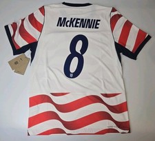USA 2026 Home Authentic Aero-Fit Jersey McKennie #8 Nike M-2XL USMNT NWT