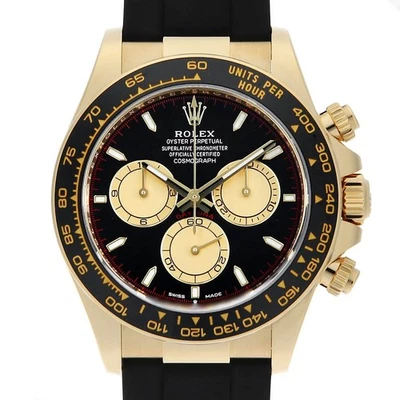 Rolex Cosmograph Daytona 126518LN negro x oro número aleatorio segunda mano p... - Imagen 1 de 4