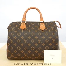 LOUIS VUITTON LV Monogram Speedy 30 M41526 Hand Bag SP1905 Auth #54403A