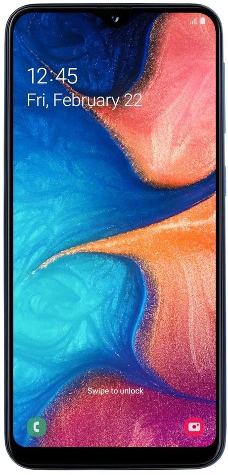 Samsung A202F Galaxy A20e DualSim blau 32GB LTE Android Smartphone 5,8" 13 MPX, Foto 1 von 5