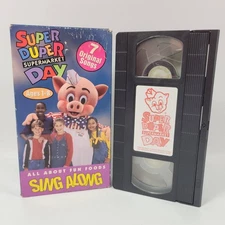 Piggly Wiggly Super Duper Supermarket Day Sing Along Grocery Store 1996 VTG RARE