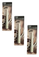 Lot Of 3 Expressions White Liquid Eyeliner 0.14 FL OZ Each