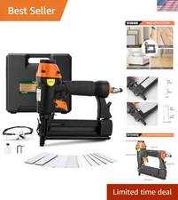 Dootool 2 in 1 Pneumatic Brad Nailer & Staple Gun