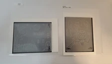 2 Sizzix Ellison Embossing Folders Owl in Tree Spooky House Fence Full Moon Fall