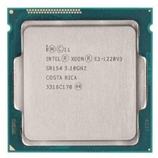   Xeon E3-1220 v3 SR154 3.1GHz Quad Core LGA 1150 CPU Processor *ty