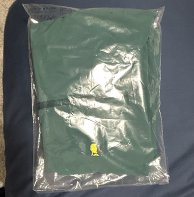 2026 Masters Men's Green Peter Millar 1/4 Zip Hoodie - Large