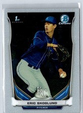 2014 1st Bowman Draft Chrome CDP96 Eric Skoglund Kansas City Royals