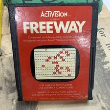 Atari 2600 Freeway Game Cartridge Tested Vintage 1981