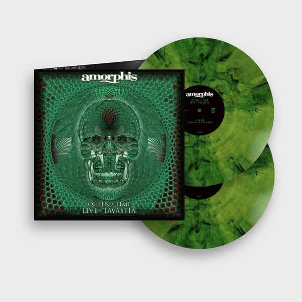 Amorphis Queen Of Time (live At Tavastia 2021)(2lp In Gatefold (green Marbled))