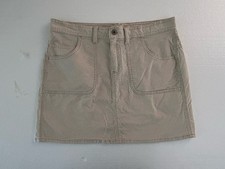 Gap Jeans Stretch Skirt Size 10 Beige Courduroy Skirt Short Skirt Casual