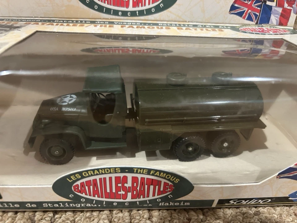 Solido 1:50 U.S. GMC Fuel Tanker, Les Grandes Batailles Edition, No. 6124 - Image 2 of 4