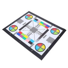 Surveillance Lens Test Chart Color Calibration for Monitors Cctv Camera Tool