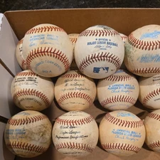 1980-90Rawlings various Official Baseballs - Game Used SOLD INDIVIDUALLY