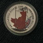 2014 1 oz .999 Silver Great Britain Britannia - BU coloured