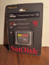 SanDisk 16 GB Class 4 Ultra CompactFlash Memory Card SDCFH-016G-U46