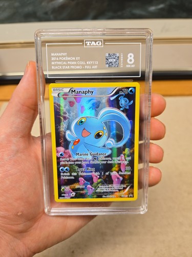 Manaphy graded TAG 8 for sale on eBay