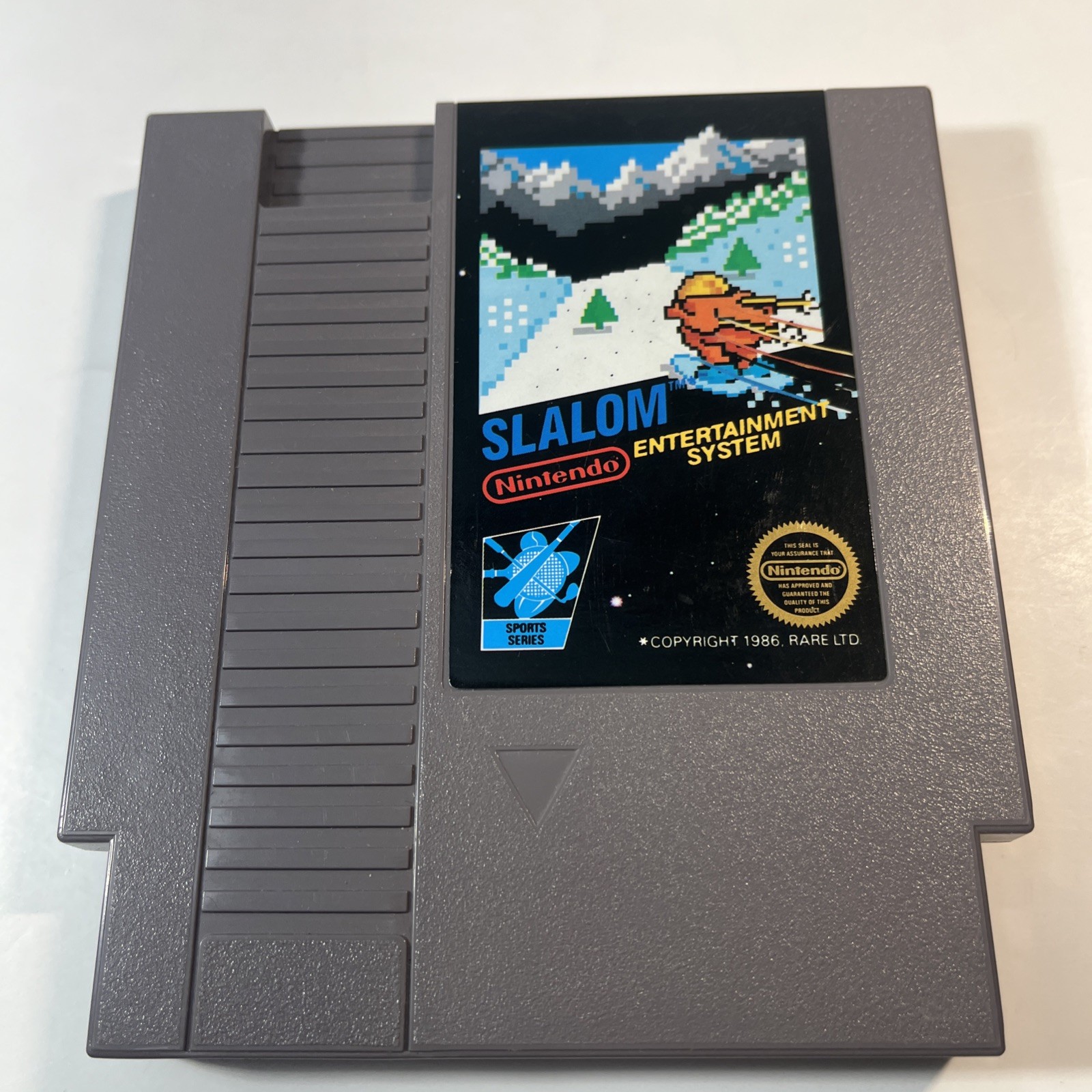 Slalom 5 Screw Nintendo NES Video Game Cart