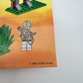 LEGO Castle: Vintage System King's Archer (1624)Complete Manual  Dragon Knights