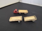 Y28-MATCHBOX LESNEY No10B SCAMMELL MECHANICAL HORSE AND SPARE TRAILERS